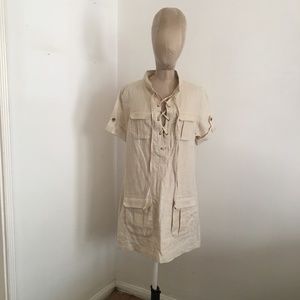 Paul & Joe Linen Shirt Dress